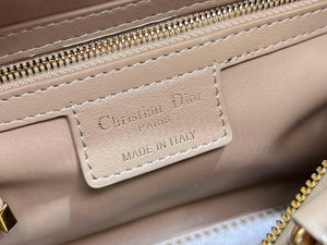 Dior M1364 Dior Groove 20 Bag Dusty Ivory Macrocannage Calfskin - Default Title - View 8