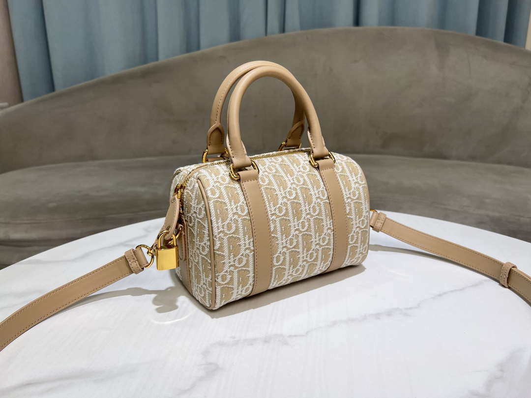Dior M1364 Dior Groove 20 Bag Natural Dior Oblique Jacquard - Default Title - View 2