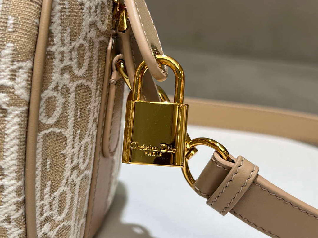 Dior M1364 Dior Groove 20 Bag Natural Dior Oblique Jacquard