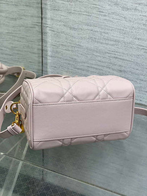 Dior M1364 Dior Groove 20 Bag Pink Graphic Cannage Calfskin - Default Title - View 7