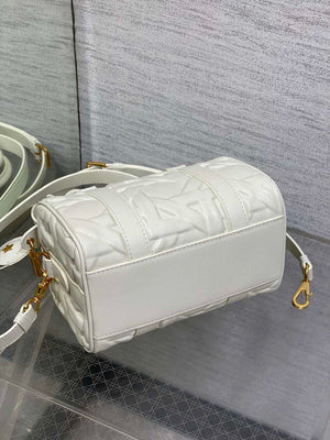 Dior M1364 Dior Groove 20 Bag White Graphic Cannage Calfskin - Default Title - View 7