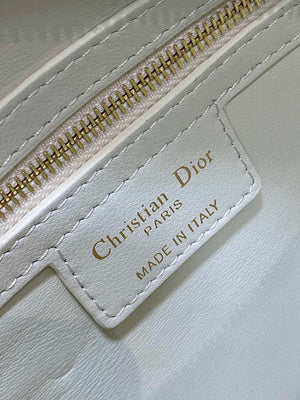 Dior M1364 Dior Groove 20 Bag White Graphic Cannage Calfskin - Default Title - View 9