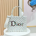 Dior M1404PEHW_M933 Dioramour Small Dior Book Tote with Strap M9700