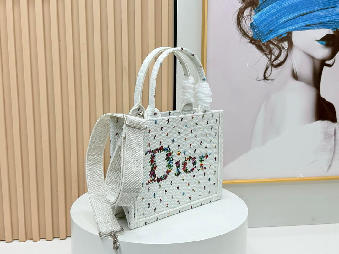 Dior M1404PEHW_M933 Dioramour Small Dior Book Tote with Strap M9700