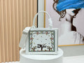 Dior M1404PEHW_M933 Dioramour Small Dior Book Tote with Strap M9701