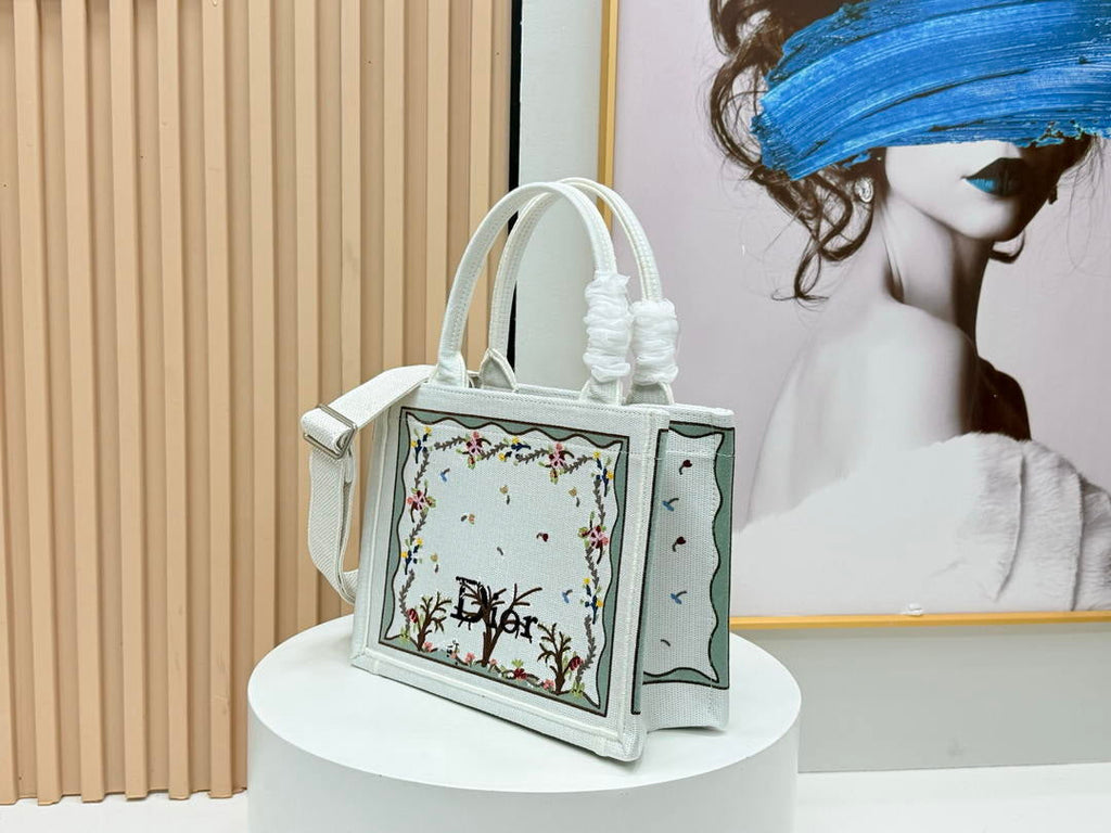 Dior M1404PEHW_M933 Dioramour Small Dior Book Tote with Strap M9701