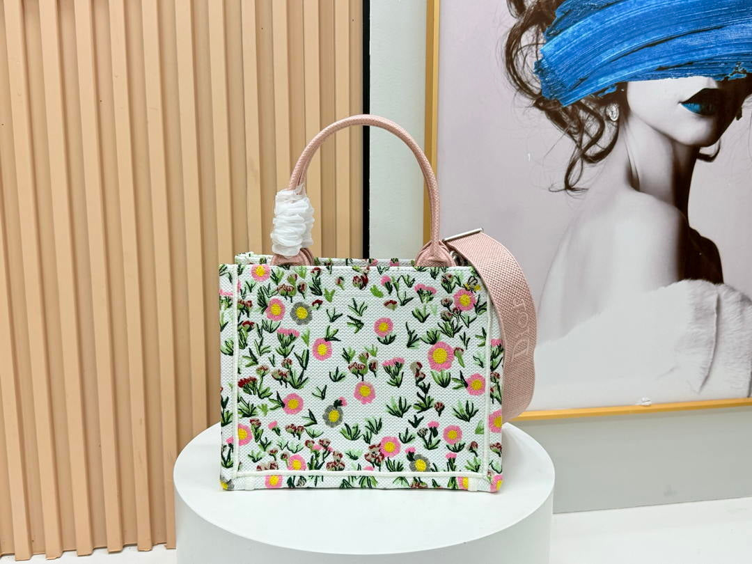 Dior M1404PEHW_M933 Dioramour Small Dior Book Tote with Strap M9705