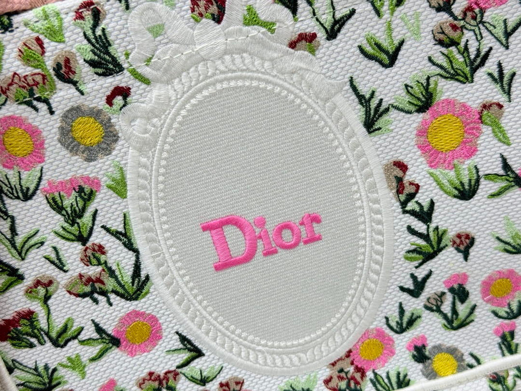Dior M1404PEHW_M933 Dioramour Small Dior Book Tote with Strap M9705