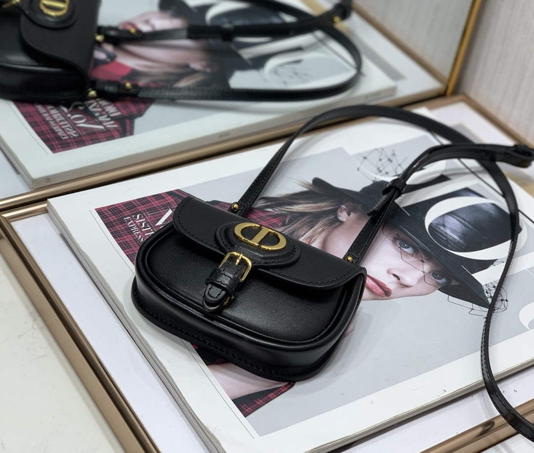 Dior M2278 Mini Bobby bag Black Box Calfskin - Default Title - View 3