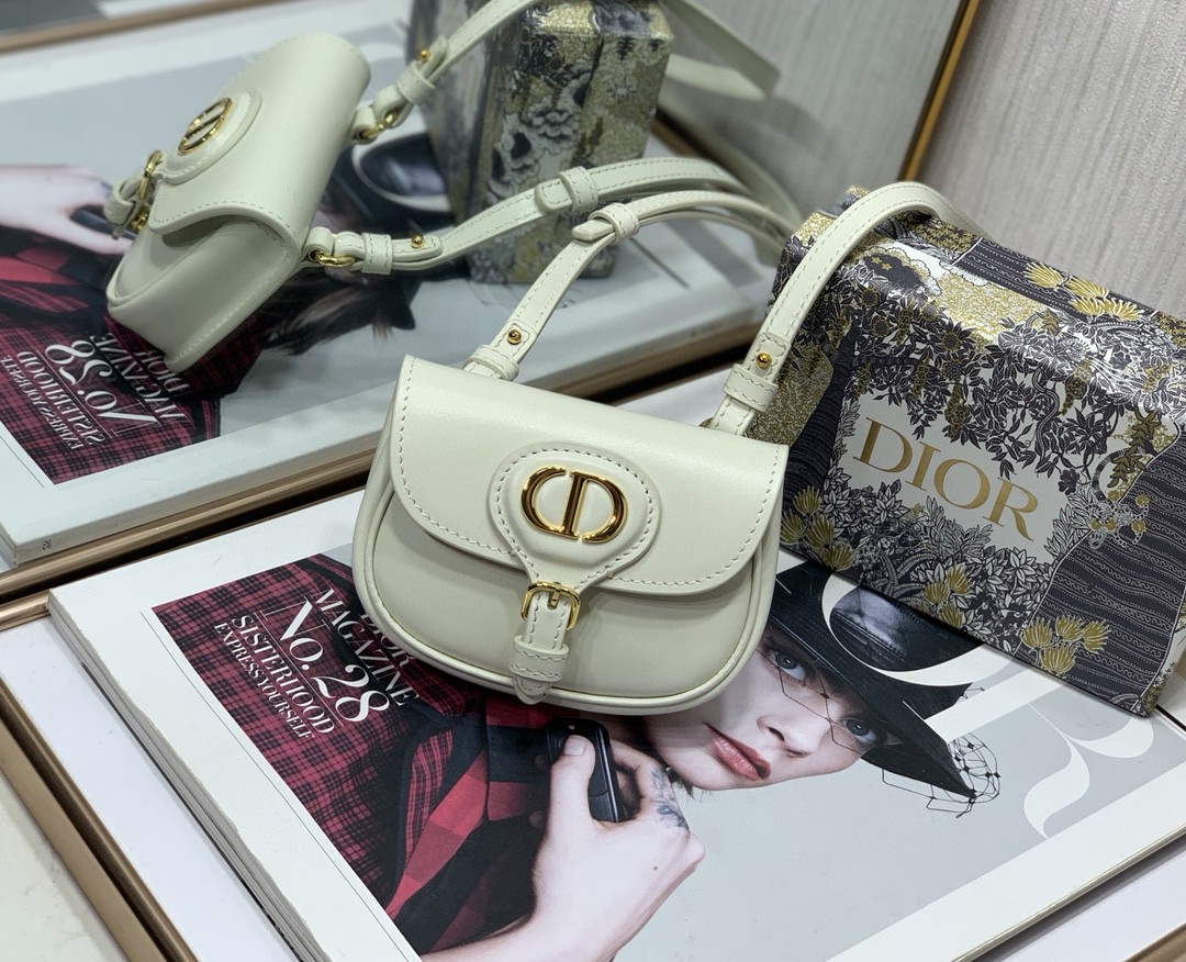 Dior M2278 Mini Bobby bag White Box Calfskin