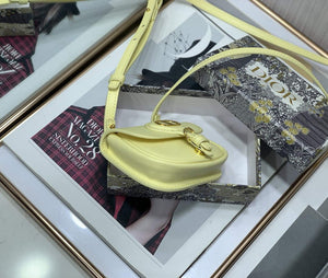 Dior M2278 Mini Bobby bag Yellow Box Calfskin - Default Title - View 3
