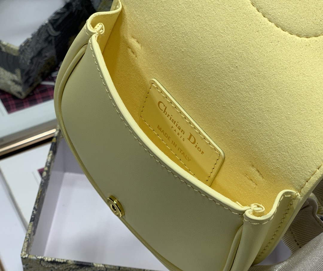 Dior M2278 Mini Bobby bag Yellow Box Calfskin - Default Title - View 9