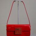 Dior M2610 Miss Dior Flap Bag Red Patent Calfskin - Default Title - View 1