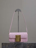 Dior M2610UBOS_M900 Pink Quilted Miss Dior Allover Calfskin