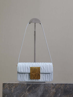 Dior M2610UBOS_M900 Blue Quilted Miss Dior Allover Calfskin - Default Title - View 1