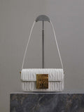 Dior M2610UBOS_M900 White Quilted Miss Dior Allover Calfskin