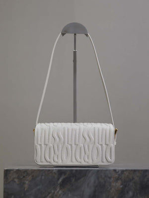 Dior M2610UBOS_M900 White Quilted Miss Dior Allover Calfskin - Default Title - View 6