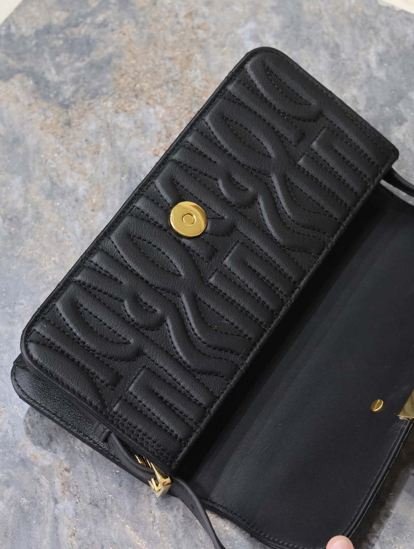 Dior M2610UBOS_M900 Black Quilted Miss Dior Allover Calfskin