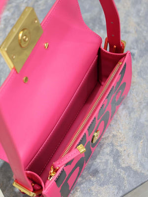 Dior M2610UZCJ_M911 Miss Dior Flap Bag Red and Black Miss Dior Graffiti Printed - Default Title - View 5