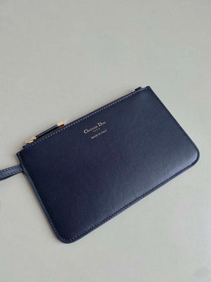 Dior M2821 Medium Dior Toujours Bag Blue Denim Dior Oblique Jacquard - Default Title - View 8