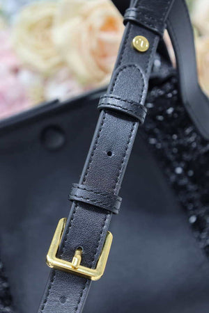 Dior M2840 Black Dior Oblique Jacquard and Smooth Calfskin - Default Title - View 4