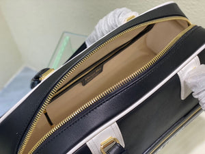 Dior M6202 Medium Dior Vibe Zip Bowling Bag Black Smooth Calfskin - Default Title - View 8