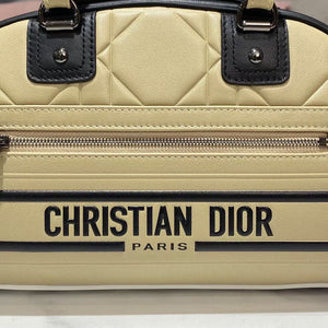 Dior M6202 Medium Vibe Zip Bowling Bag Apricot - Default Title - View 6