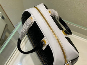 Dior M6202 Medium Vibe Zip Bowling Bag Black - Default Title - View 7
