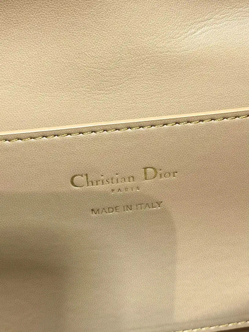 Dior M6322 Large D-Dream Bag Caramel Macrocannage Lambskin