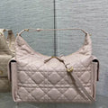 Dior M6322 Large D-Dream Bag Pink Macrocannage Lambskin