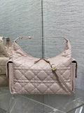 Dior M6322 Large D-Dream Bag Pink Macrocannage Lambskin