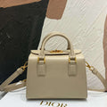 Dior M8671UBEQ_M900 Small Boston bag Beige box Calfskin - Default Title - View 1