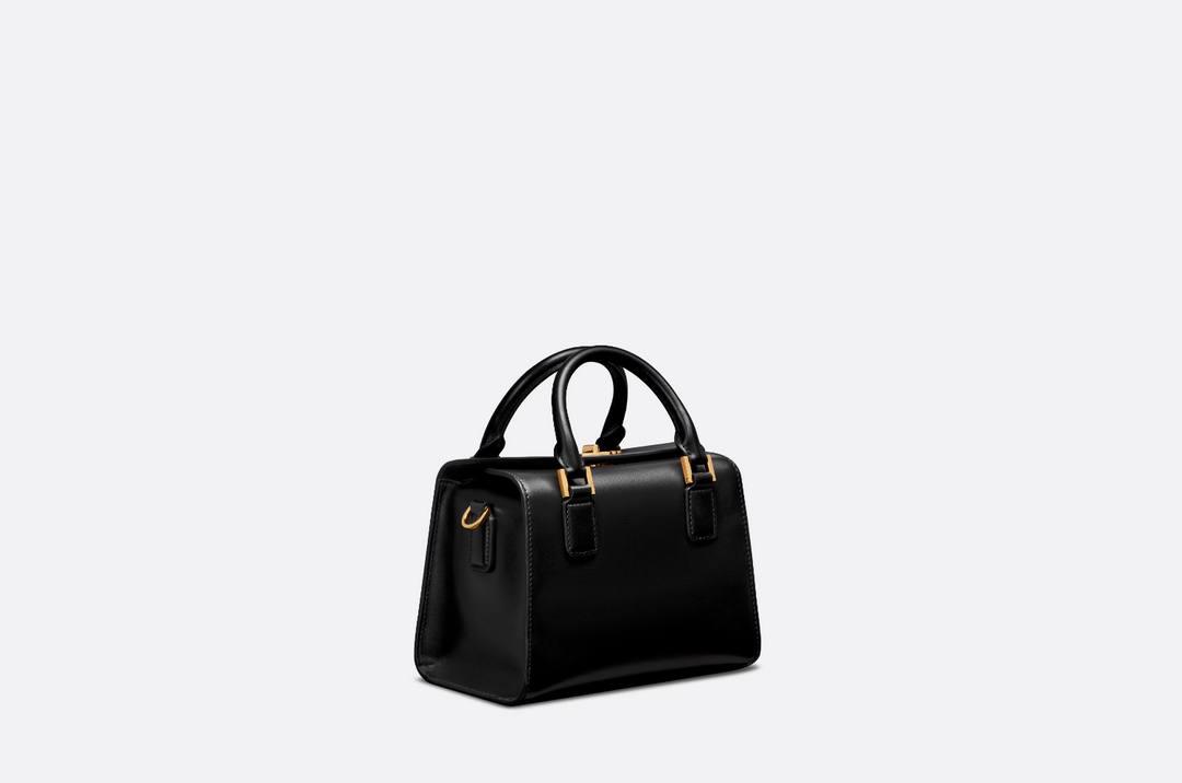 Dior M8671UBEQ_M900 Small boston bag black box calfskin