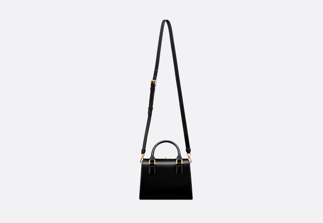 Dior M8671UBEQ_M900 Small boston bag black box calfskin