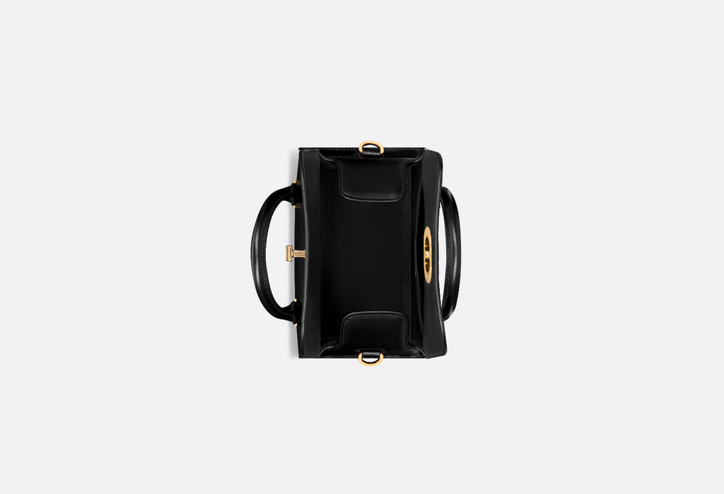 Dior M8671UBEQ_M900 Small boston bag black box calfskin