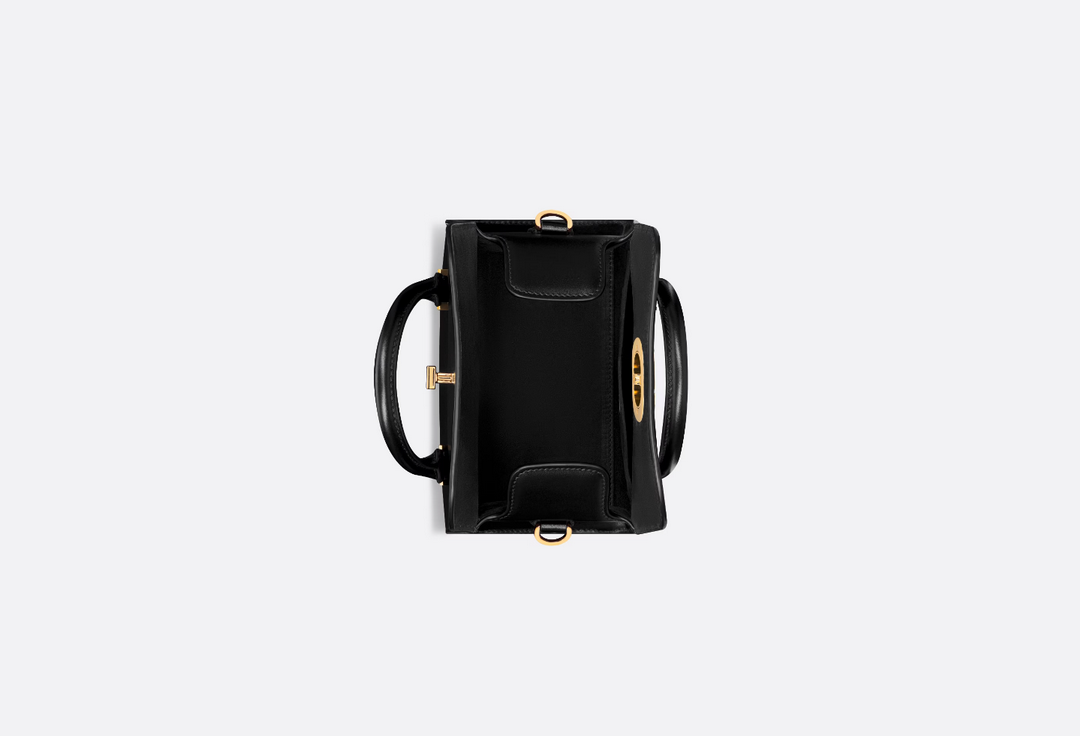 Dior M8671UBEQ_M900 Small boston bag black box calfskin