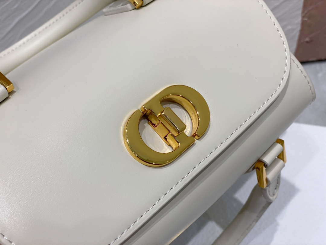 Dior M8671UBEQ_M900 Small Boston bag White box Calfskin