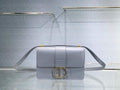 Dior M9204 Dior 30 Montaigne Box Bag Calfskin Light Blue - Voguebags