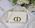 Dior M9241 Dior Small Dior Caro Bag White - luxibagsmall