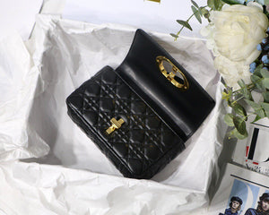 Dior M9241 Dior Small Dior Caro Bag Black - luxibagsmall