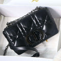 Dior M9241 Small Quilted Macrocannage Calfskin Black - Default Title - View 1