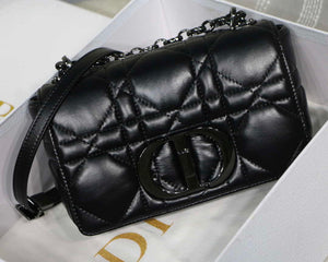 Dior M9241 Small Quilted Macrocannage Calfskin Black - Default Title - View 2