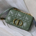 Dior M9241 Small Quilted Macrocannage Calfskin Green - Default Title - View 1