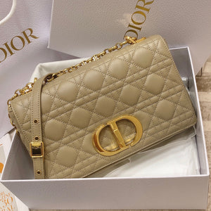Dior Medium Caro Bag Calfskin M9242 Apricot - Default Title - View 2