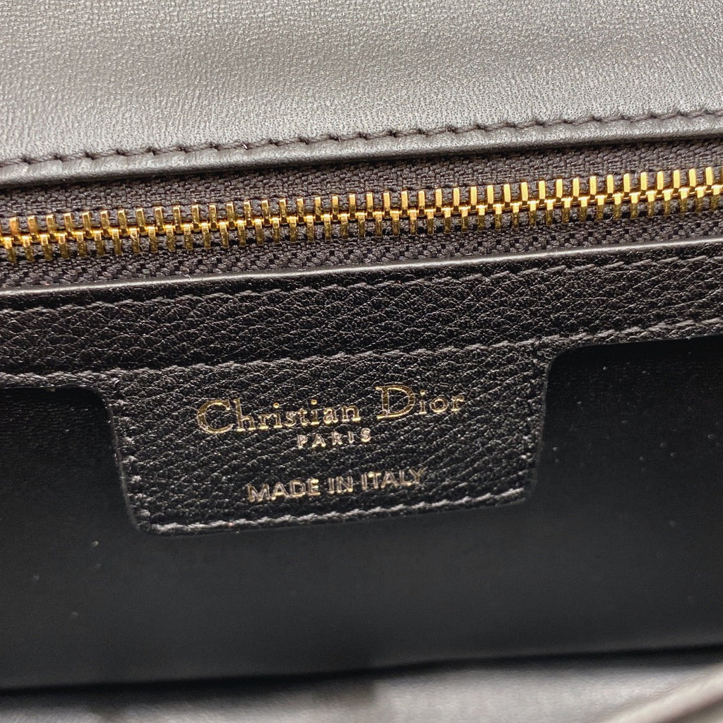 Dior Medium Caro Bag Calfskin M9242 Black