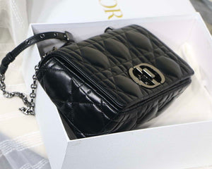 Dior M9242 Medium Quilted Macrocannage Calfskin Black - Default Title - View 6