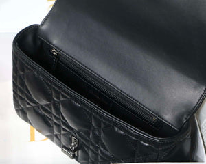 Dior M9242 Medium Quilted Macrocannage Calfskin Black - Default Title - View 8