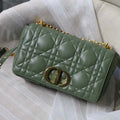 Dior M9243 Large Quilted Macrocannage Calfskin Green - Default Title - View 1