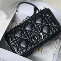 Dior M9243 Large Quilted Macrocannage Calfskin Black - Default Title - View 1