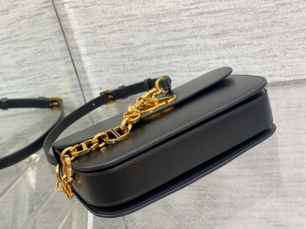Dior M9260 30 Montaigne Avenue Bag Black Box Calfskin